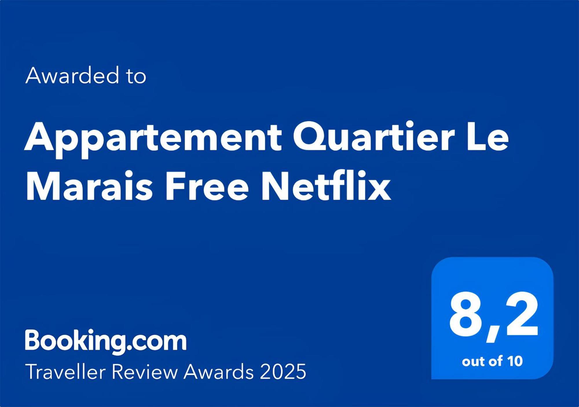 Appartement Quartier Le Marais Free Netflix Paris Exterior foto