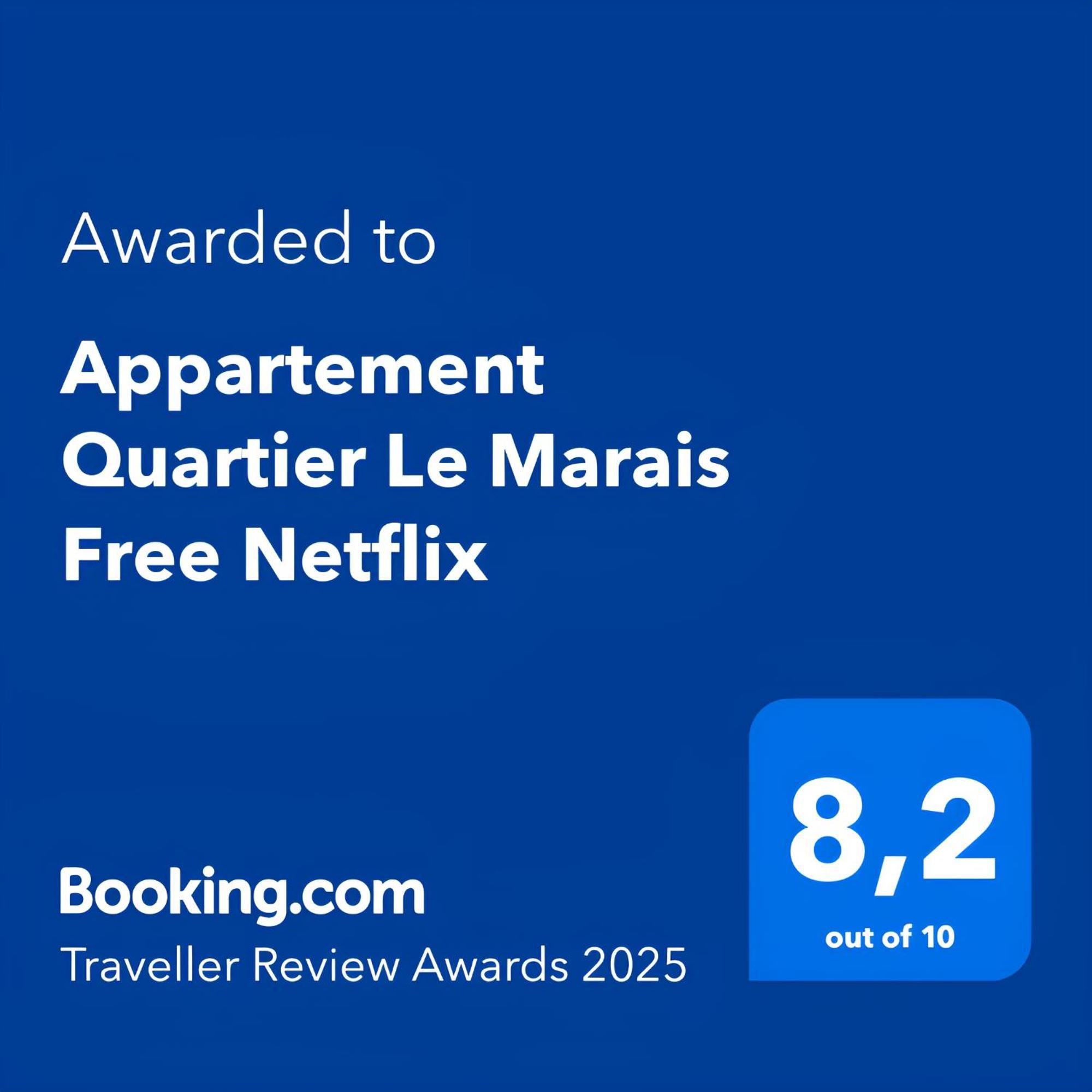 Appartement Quartier Le Marais Free Netflix Paris Exterior foto